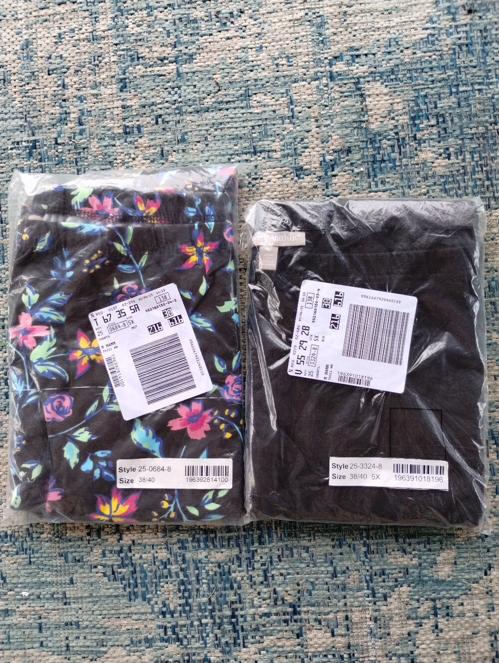 2 Woman Within Shorts Size 5X 38/40 NEW